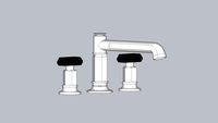 Invari Roman Tub Faucet - Less Handles - T67376-PCLHP