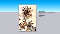 Quadro em tela canvas. Trio desabrochar parte 2