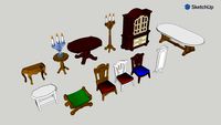 Mobilier Playmobil