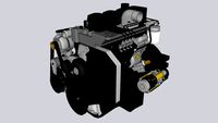 Turbo diesel Engine Version 2