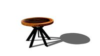Walnut coffee table OHIO / Konferenční ořešákový stůl OHIO - MM Works