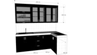 design kitchenset almunium