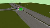 Sepunggur T-Junction, Muara Tembesi-Muara Bungo Highway (New Design)