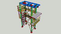 Steel Structure for Granulation mechanism