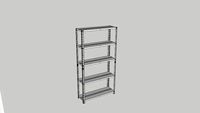 639 - ESTANTE ACO 1750MM CREF EP-5AR-VU