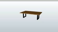 Table chêne clair
