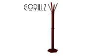 Gorillz Stack Standing Coat Racks - Copper Brown
