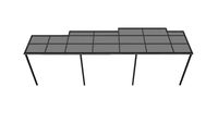 Cubierta para terraza de edificio