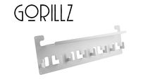 Gorillz Area Wall Coat Rack-White