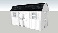 8x16 Dutch Style Shed