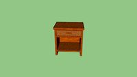 Rattan Night Stand