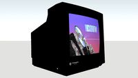 Commodore 1084S-D2 CDTV Black Monitor