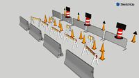 ROADBLOCK AND CONSTRUCTION SET