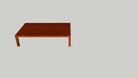 Natural Coffee Table 69 60443S - Akula Living