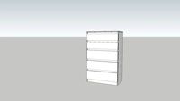 KULLEN Chest of 5 drawers, white 70x112 cm #IKEA