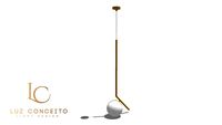 Pendente Oslo (Dourado Fosco)