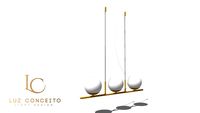 Pendente Indonésia (Dourado Fosco)
