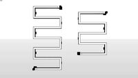 Guardo-Novanta heated towel rail полотенцесушитель