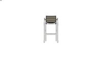 Akula Alexa Barstool White/Sand 41202A - by Akula Living