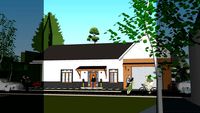 Rumah 1 lt Natural Modern