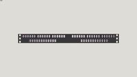 Patch Panel optical LC - 1 unit - 60 ports - AB num