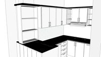 Kitchenset and minibar