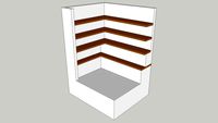 Bibliotheque d'angle