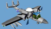 GREEK+AIRFORCE+Grumman+0V-1+Mohawk+UAV+TERMINATOR