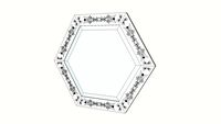Hexagonal mirror