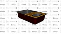 Cuba para Cozinha em Aço Inox CKZ-KS134110