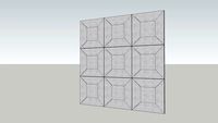 Wall panel xpose 3d wall concrete