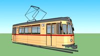 Straßenbahn Gotha-Wagen - old tram - old streetcar