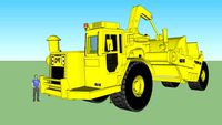 Cat 631E scraper