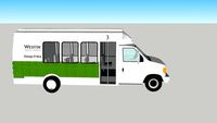 2004 ford turtle top westin hotel shuttle bus