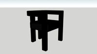 SILLA STATURE BLACK CB2