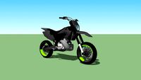 Honda CR250R supermoto