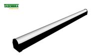 PERFIL CONVEX 16W SOBREPOR PRETO