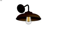Mullan Lighting - Darya Industrial Wall Light