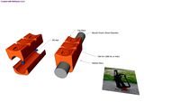 WaterBottle Holder for Hito X6 bicycle