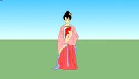 2d Chinese woman in Hanfu (漢服)