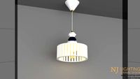 Special Line L Pendant light Nj Lighting(v-ray)