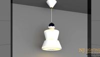 Stereo C Pendant light Nj Lighting(v-ray)