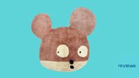 TAPETE WOOLABLE MISS MIGHTY MOUSE 100 X 120 CM - LORENA CANALS - MIMOO TOYS