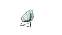 Fauteuil acapulco turquoise