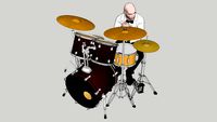 Drummer Musician Bateria