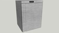 Undercounter Blizzard Fridge / Freezer