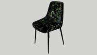 DE EEKHORN CHAISE MOTIF BLEU