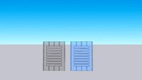 Polycarbonate louvers