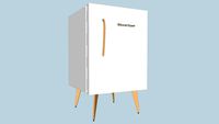 Frigobar retro brastemp branco