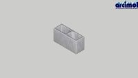 BLOCO VEDAÇÃO CLASSE C 14X19X39